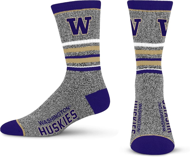 FBF Store For Bare Feet Men's NFL 5 Star Marbled Crew Sock, 1 Pair - Image 1